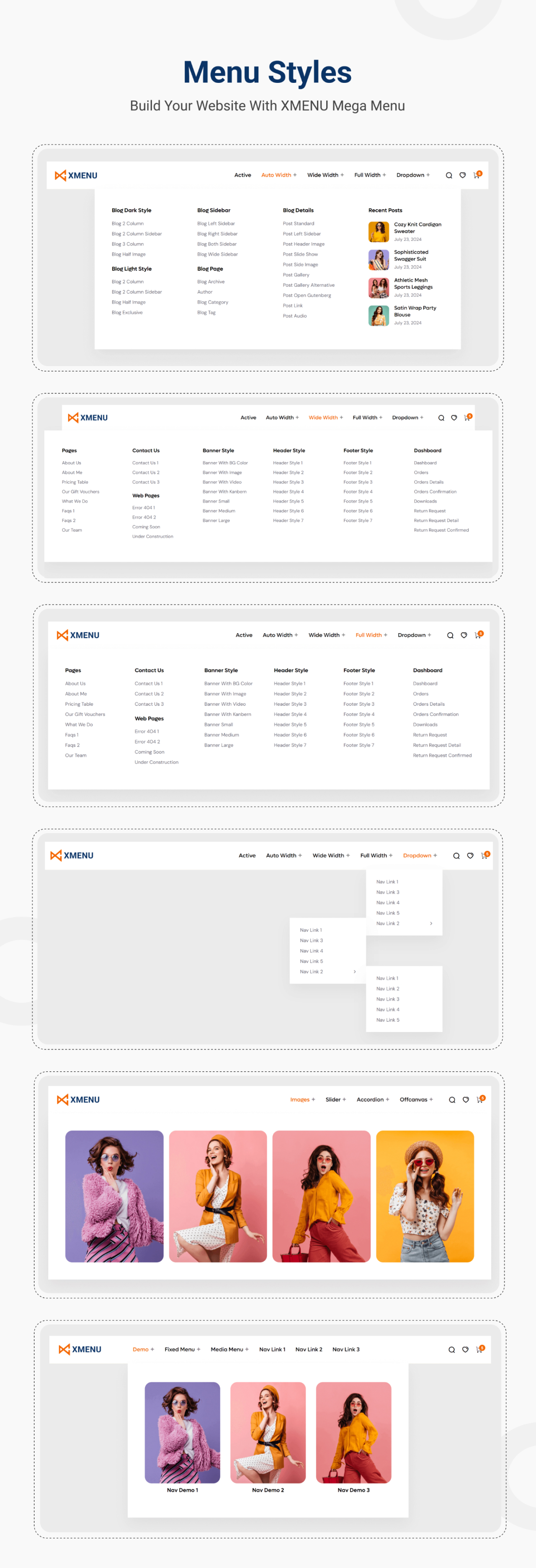 XMENU - Ultimate Responsive Mega Menu - 2